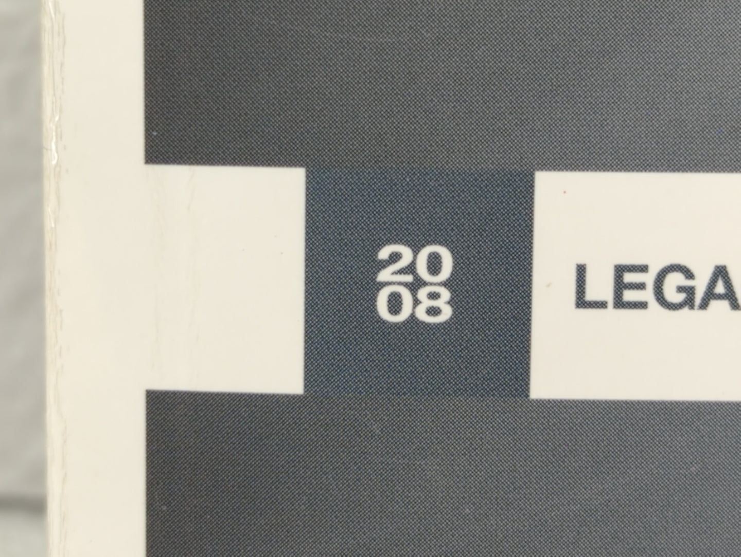 2008 Subaru Legacy Owners Manual Book Guide OEM Used Auto Parts - Oemusedautoparts1.com