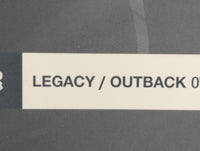 2008 Subaru Legacy Owners Manual Book Guide OEM Used Auto Parts - Oemusedautoparts1.com