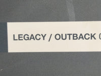 2008 Subaru Legacy Owners Manual Book Guide OEM Used Auto Parts - Oemusedautoparts1.com