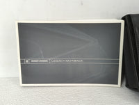 2008 Subaru Legacy Owners Manual Book Guide OEM Used Auto Parts - Oemusedautoparts1.com