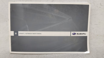 compare product 2008 Subaru Legacy Owners Manual Book Guide OEM Used Auto Parts