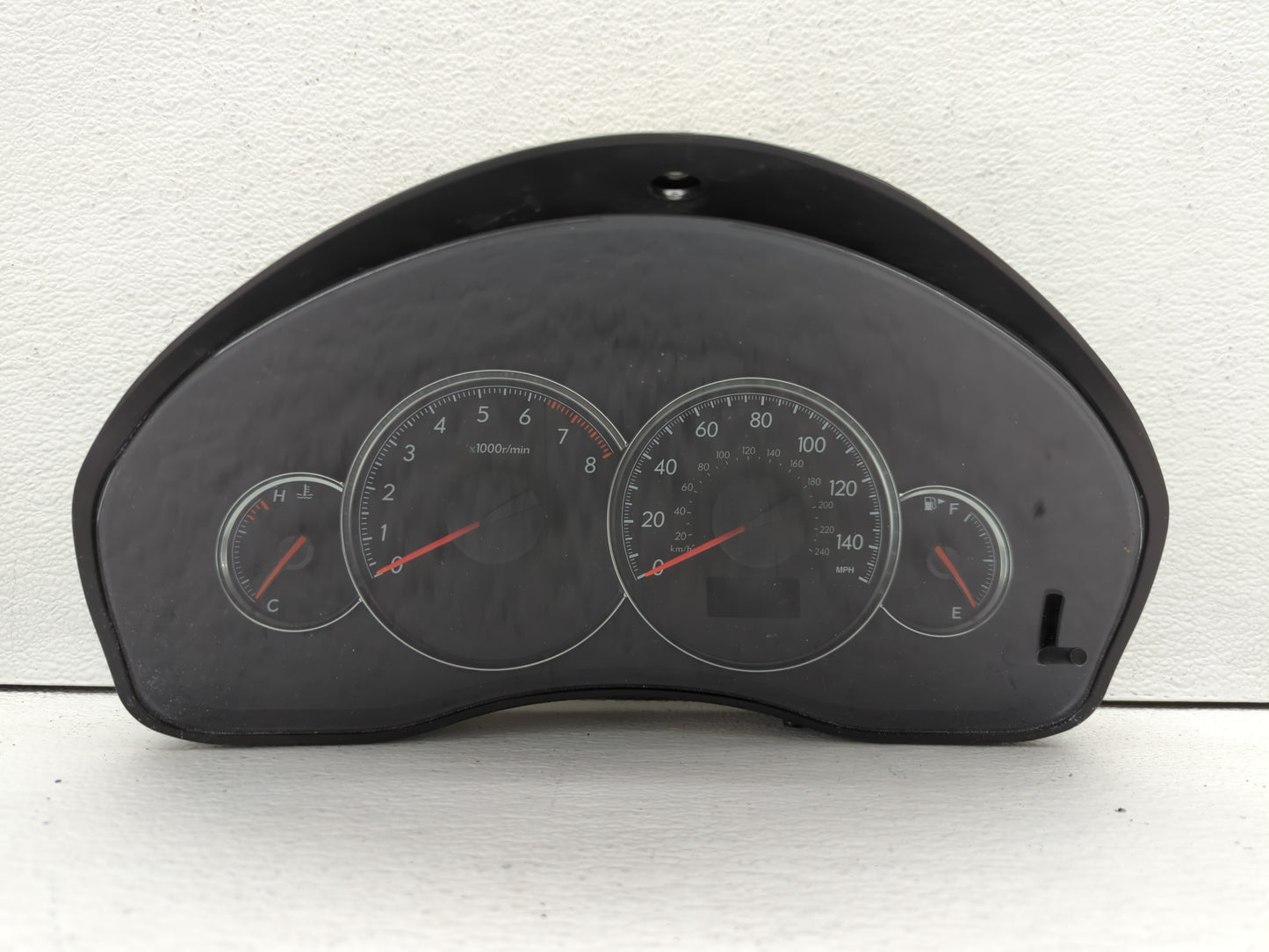 2008 Subaru Legacy Instrument Cluster Speedometer Gauges P/N:85014AG48A Fits OEM Used Auto Parts - Oemusedautoparts1.com