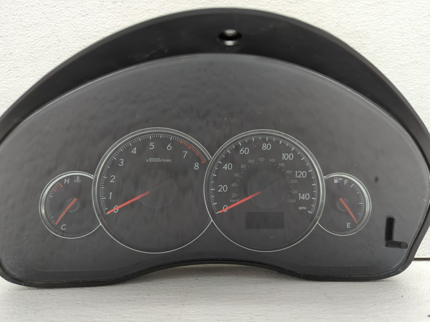 2008 Subaru Legacy Instrument Cluster Speedometer Gauges P/N:85014AG48A Fits OEM Used Auto Parts - Oemusedautoparts1.com