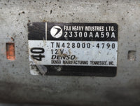 2008-2015 Subaru Legacy Car Starter Motor Solenoid OEM P/N:TN428000-4790 23300AA59A Fits OEM Used Auto Parts - Oemusedautopa