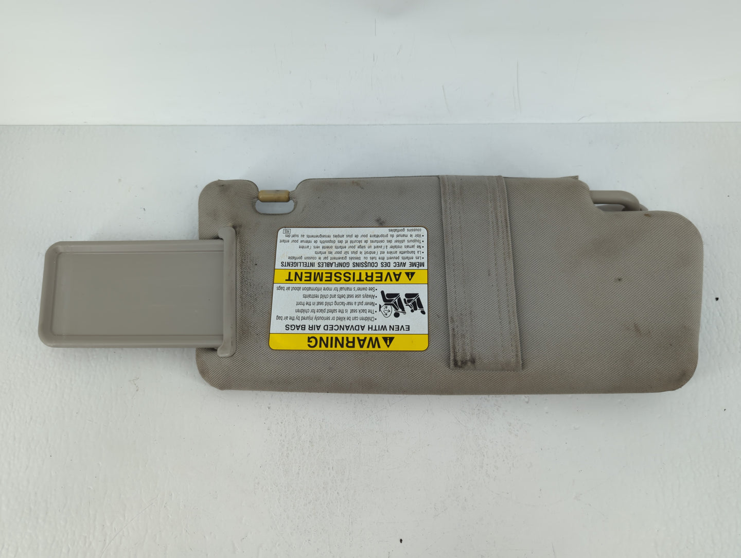 2006-2009 Subaru Legacy Sun Visor Shade Replacement Driver Left Mirror Fits Fits 2006 2007 2008 2009 OEM Used Auto Parts - O