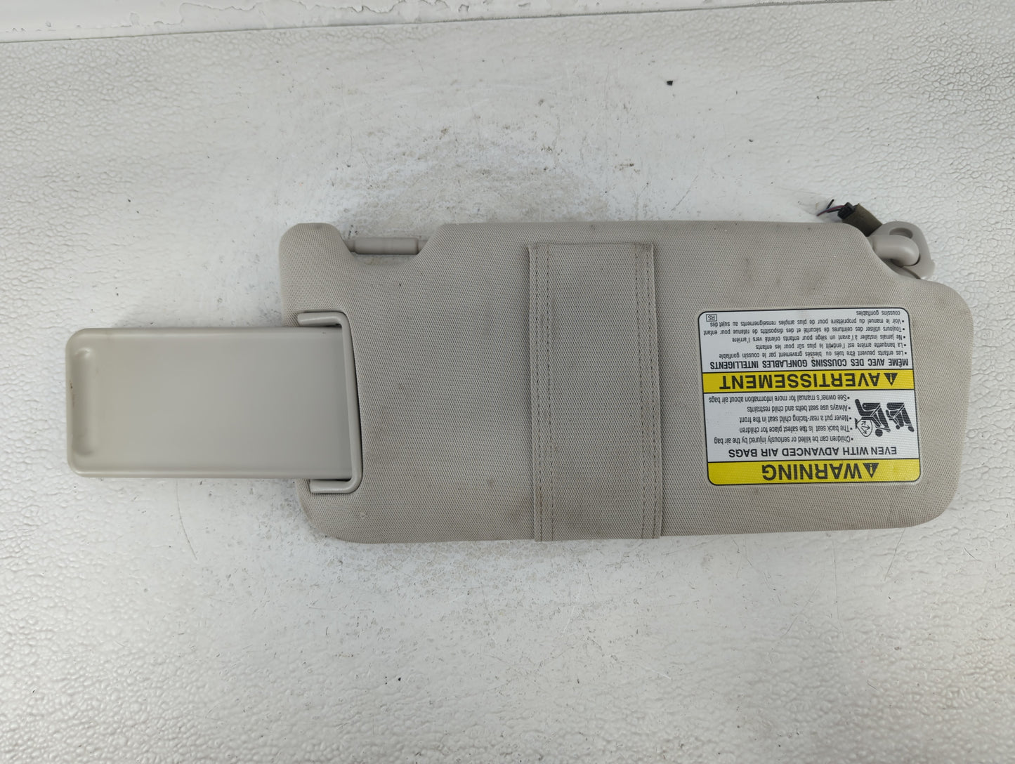 2010-2014 Subaru Legacy Sun Visor Shade Replacement Passenger Right Mirror Fits Fits 2010 2011 2012 2013 2014 OEM Used Auto 