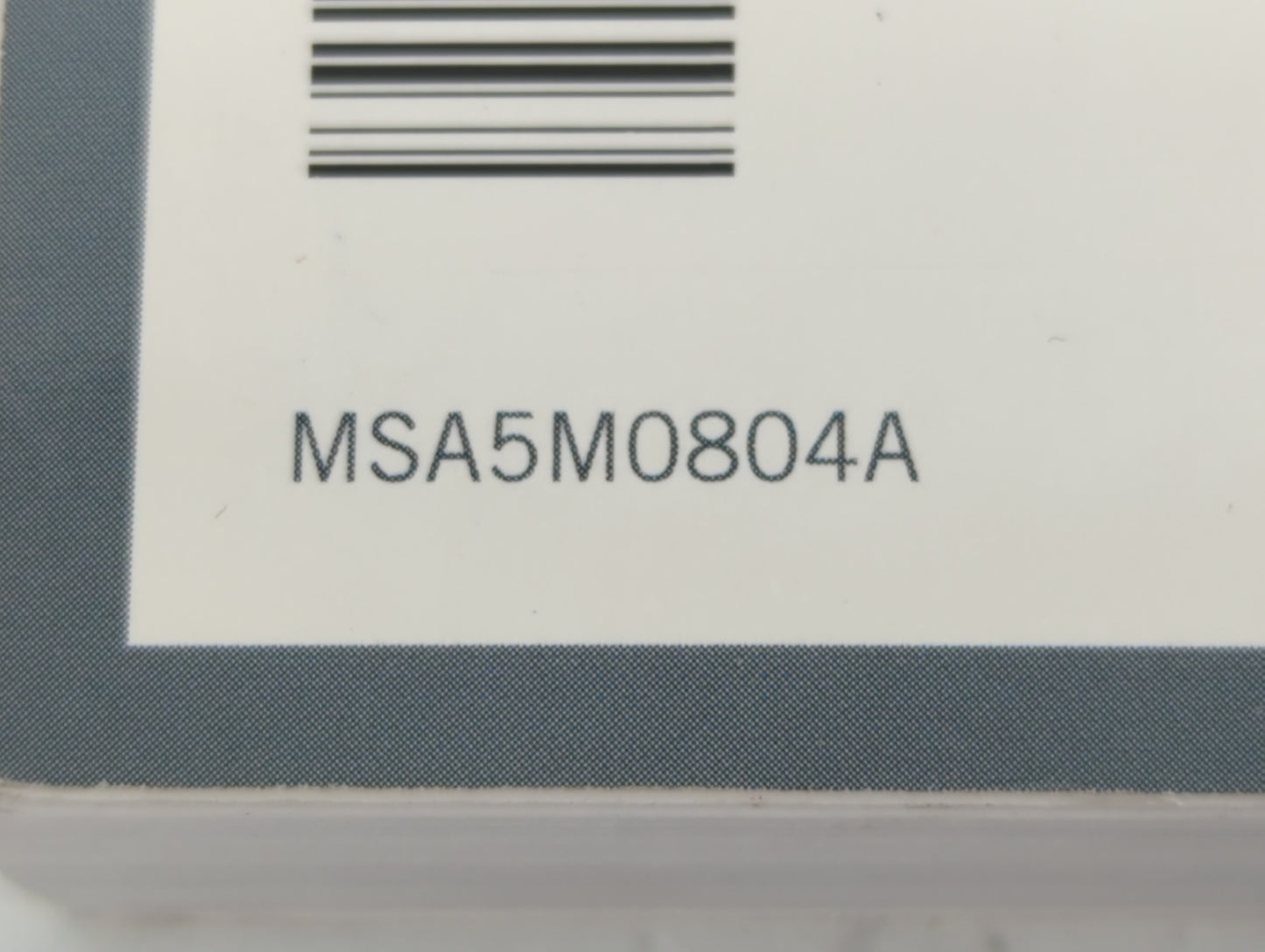 2008 Subaru Legacy Owners Manual Book Guide P/N:MSA5M0804A OEM Used Auto Parts - Oemusedautoparts1.com