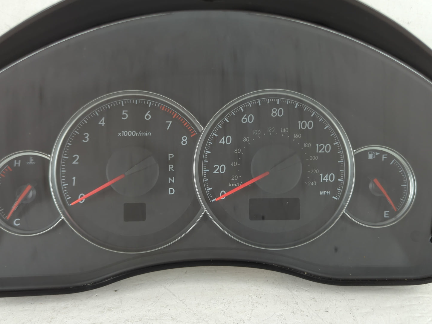 2008 Subaru Legacy Instrument Cluster Speedometer Gauges P/N:85014AG57A 85014AG50A Fits OEM Used Auto Parts - Oemusedautopar