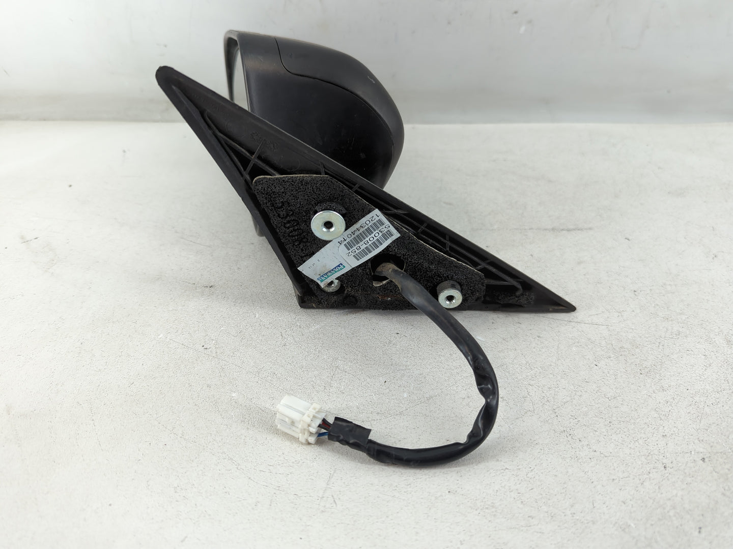 2005-2009 Subaru Legacy Driver Left Side View Manual Door Mirror Black - Oemusedautoparts1.com