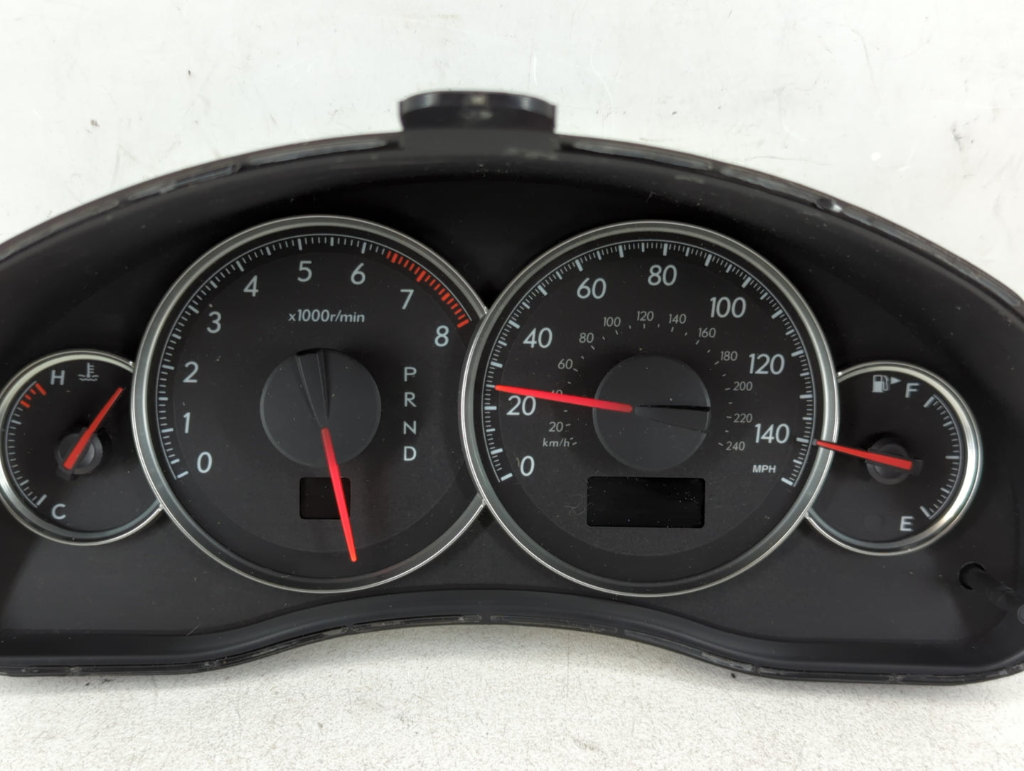 2008 Subaru Legacy Instrument Cluster Speedometer Gauges Fits OEM Used Auto Parts - Oemusedautoparts1.com