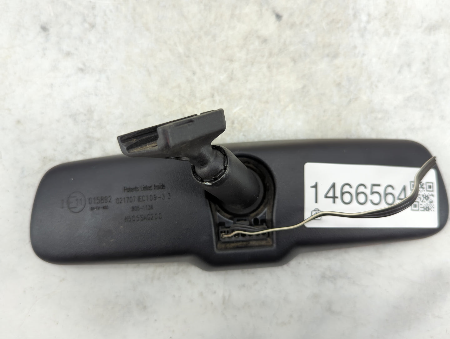 2008 Subaru Outback Interior Rear View Mirror Replacement OEM P/N:H505SAG200 E11015892 Fits OEM Used Auto Parts - Oemusedaut