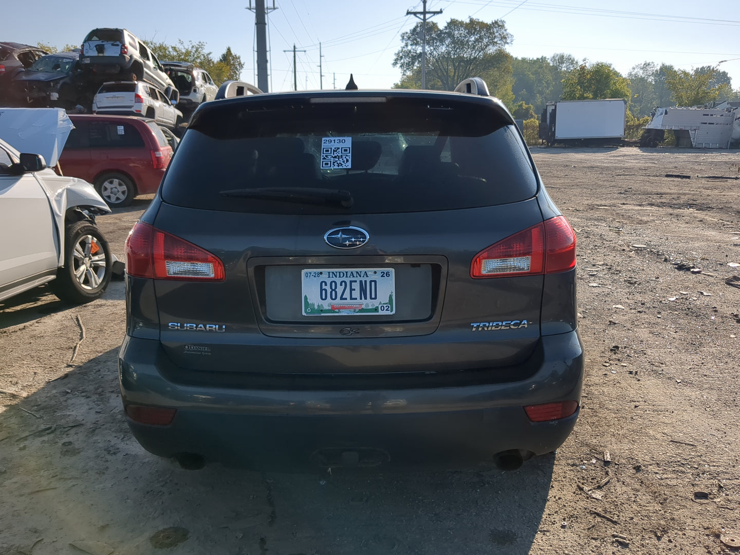 2008-2014 Subaru Tribeca Trunk/decklid/hatch/tailgate Oem - Oemusedautoparts1.com