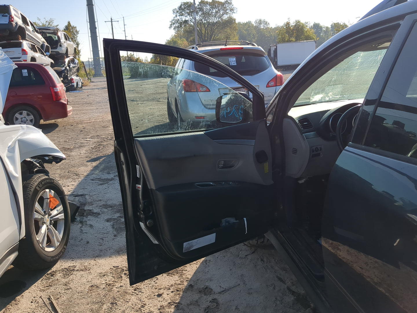 2008-2014 Subaru Tribeca Driver Front Door Oem - Oemusedautoparts1.com