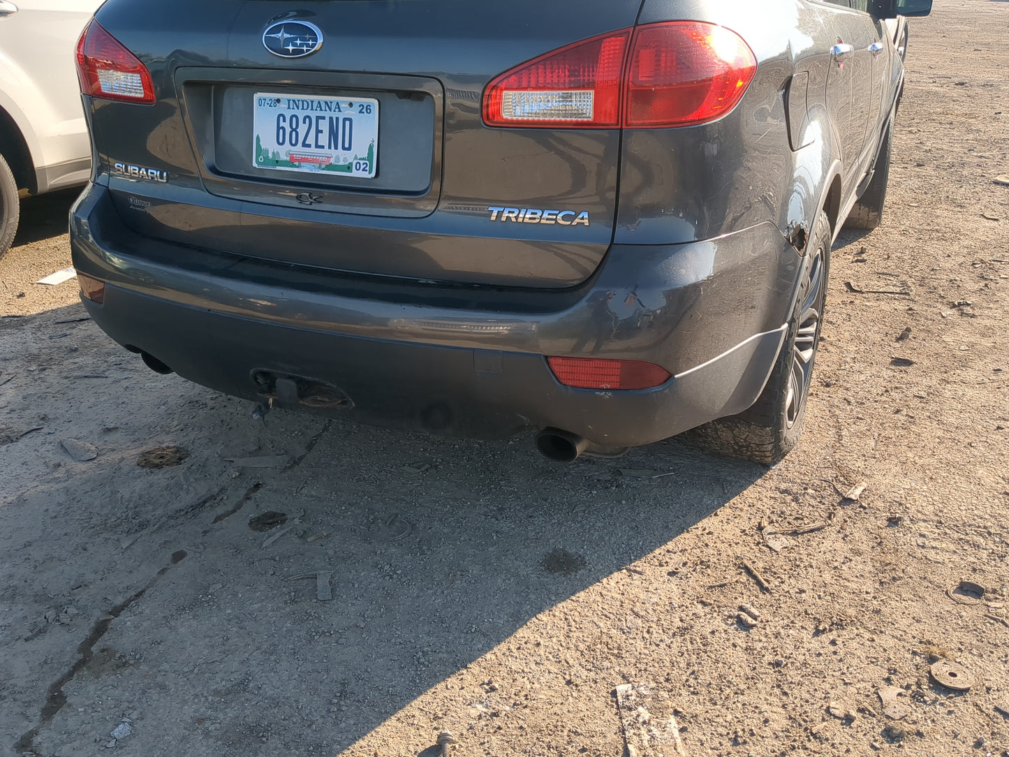 2008-2014 Subaru Tribeca Rear Bumper Assembly Oem - Oemusedautoparts1.com