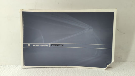 2008 Subaru Tribeca Owners Manual Book Guide OEM Used Auto Parts - Oemusedautoparts1.com