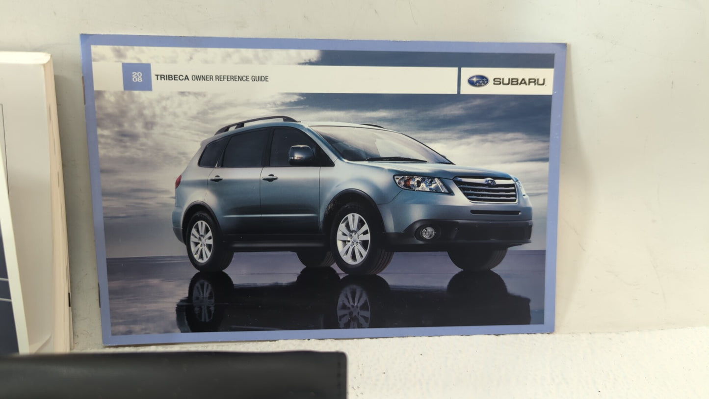 2008 Subaru Tribeca Owners Manual Book Guide OEM Used Auto Parts - Oemusedautoparts1.com