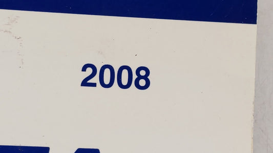 2008 Suzuki Forenza Owners Manual Book Guide P/N:99011-85Z04-03E OEM Used Auto Parts