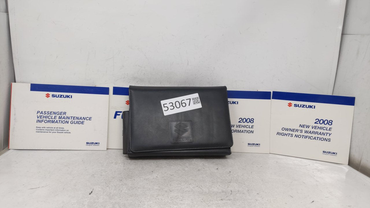 2008 Suzuki Forenza Owners Manual Book Guide OEM Used Auto Parts - Oemusedautoparts1.com