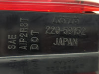 2008-2013 Suzuki Sx4 Tail Light Assembly Passenger Right OEM P/N:220-59152 Fits Fits 2008 2009 2010 2011 2012 2013 OEM Used 