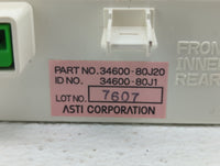 2007-2012 Suzuki Sx4 Information Display Screen - Oemusedautoparts1.com