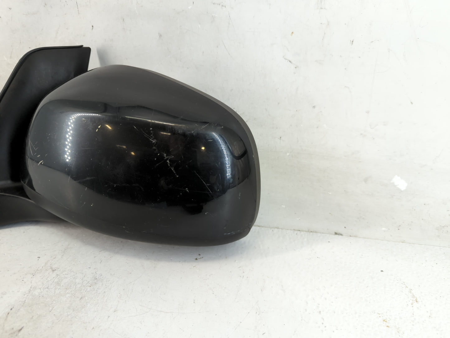 2007-2013 Suzuki Sx4 Driver Left Side View Manual Door Mirror Black - Oemusedautoparts1.com