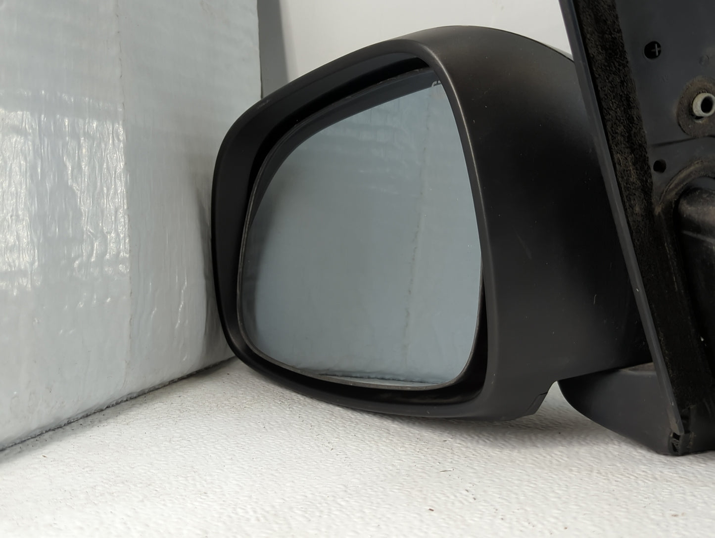 2007-2013 Suzuki Sx4 Driver Left Side View Manual Door Mirror Black - Oemusedautoparts1.com