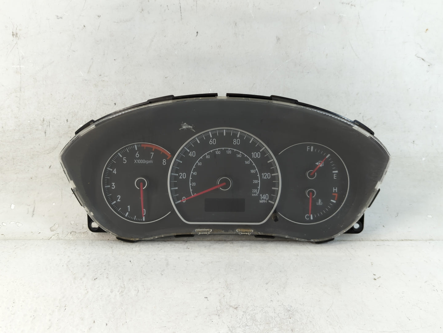 2008-2009 Suzuki Sx4 Instrument Cluster Speedometer Gauges Fits Fits 2008 2009 OEM Used Auto Parts - Oemusedautoparts1.com