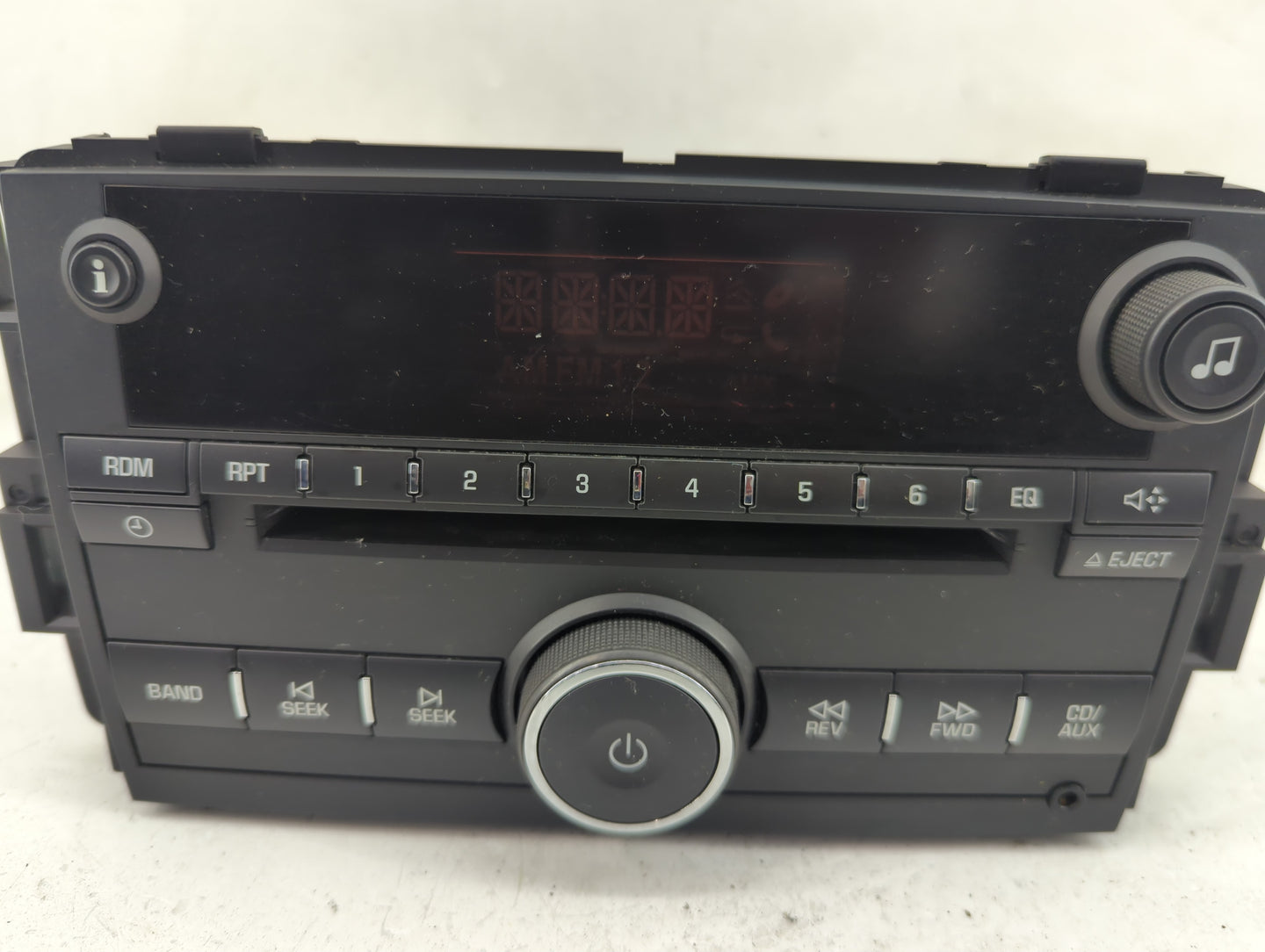 2008 Suzuki Vitara Radio AM FM Cd Player Receiver Replacement P/N:15945861 25920407 Fits Fits 2007 2009 OEM Used Auto Parts 