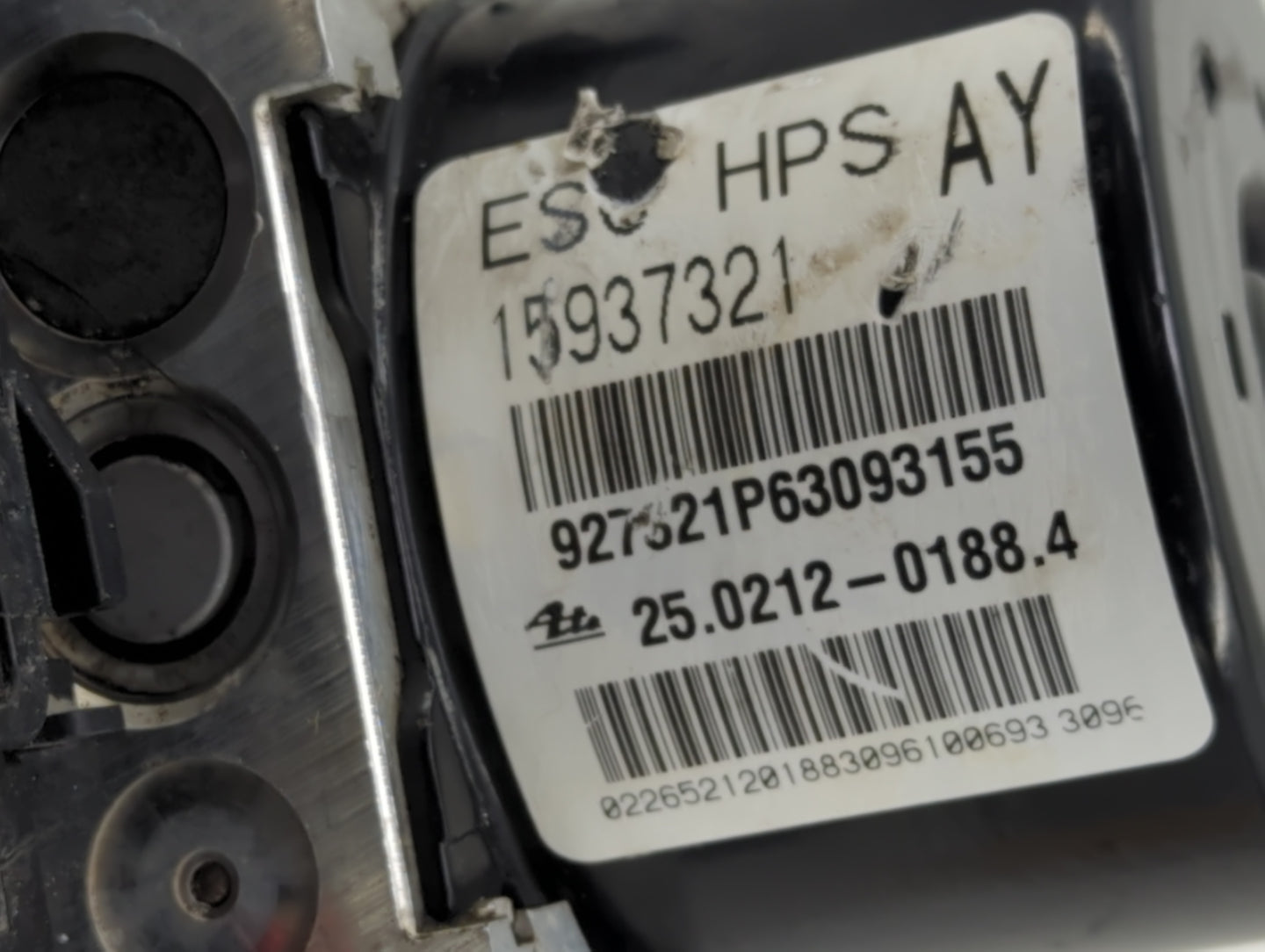 2008 Suzuki Vitara ABS Pump Control Module Replacement P/N:15937321 Fits Fits 2007 2009 OEM Used Auto Parts - Oemusedautopar