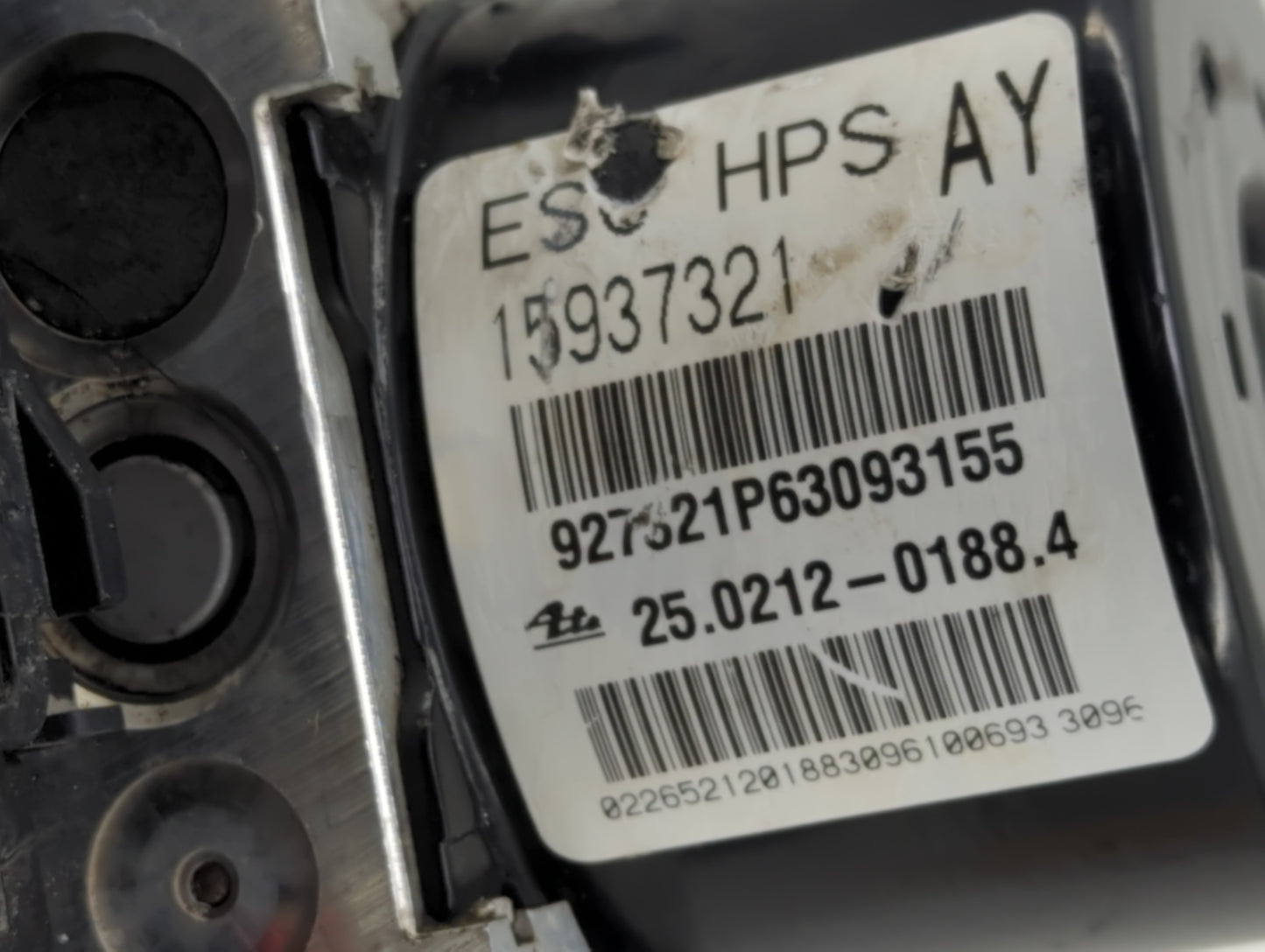 2008 Suzuki Vitara ABS Pump Control Module Replacement P/N:15937321 Fits Fits 2007 2009 OEM Used Auto Parts - Oemusedautopar
