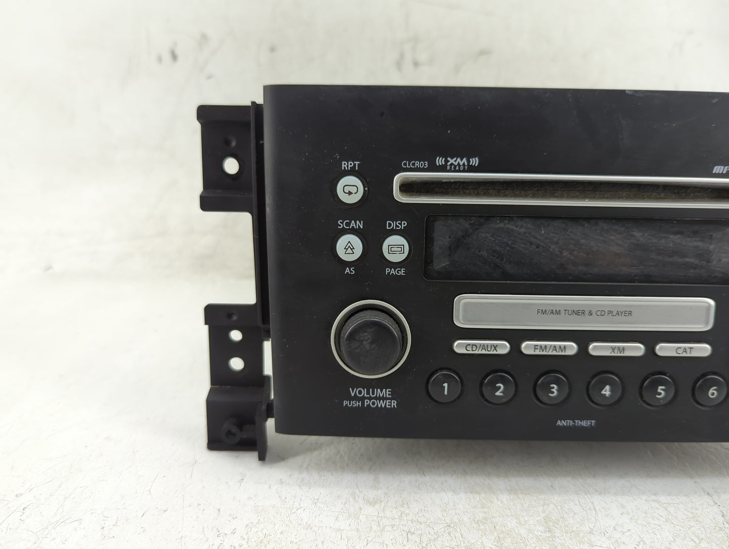 2008 Suzuki Vitara Radio AM FM Cd Player Receiver Replacement P/N:39101-65JL1 Fits Fits 2006 2007 OEM Used Auto Parts - Oemu