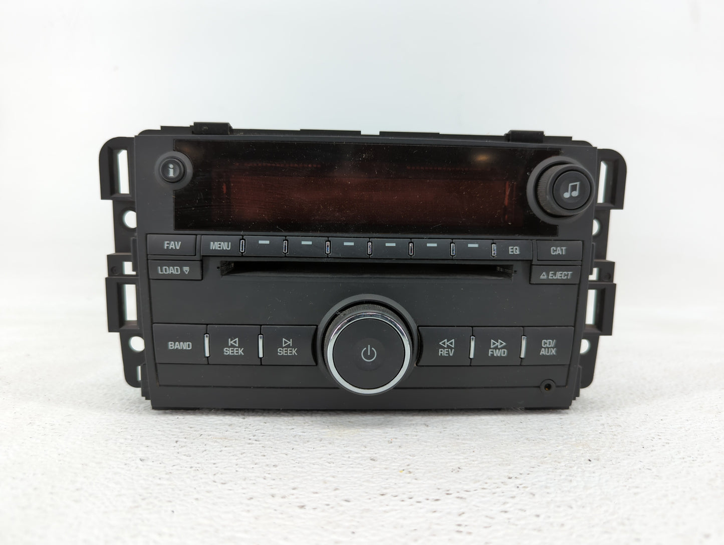 2008 Suzuki Vitara Radio AM FM Cd Player Receiver Replacement P/N:25887904 25994586, 25854785 Fits Fits 2007 2009 OEM Used A