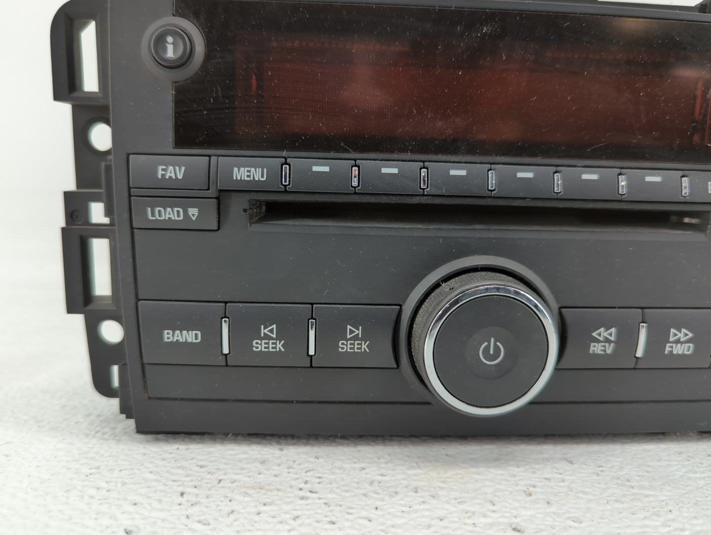 2008 Suzuki Vitara Radio AM FM Cd Player Receiver Replacement P/N:25887904 25994586, 25854785 Fits Fits 2007 2009 OEM Used A
