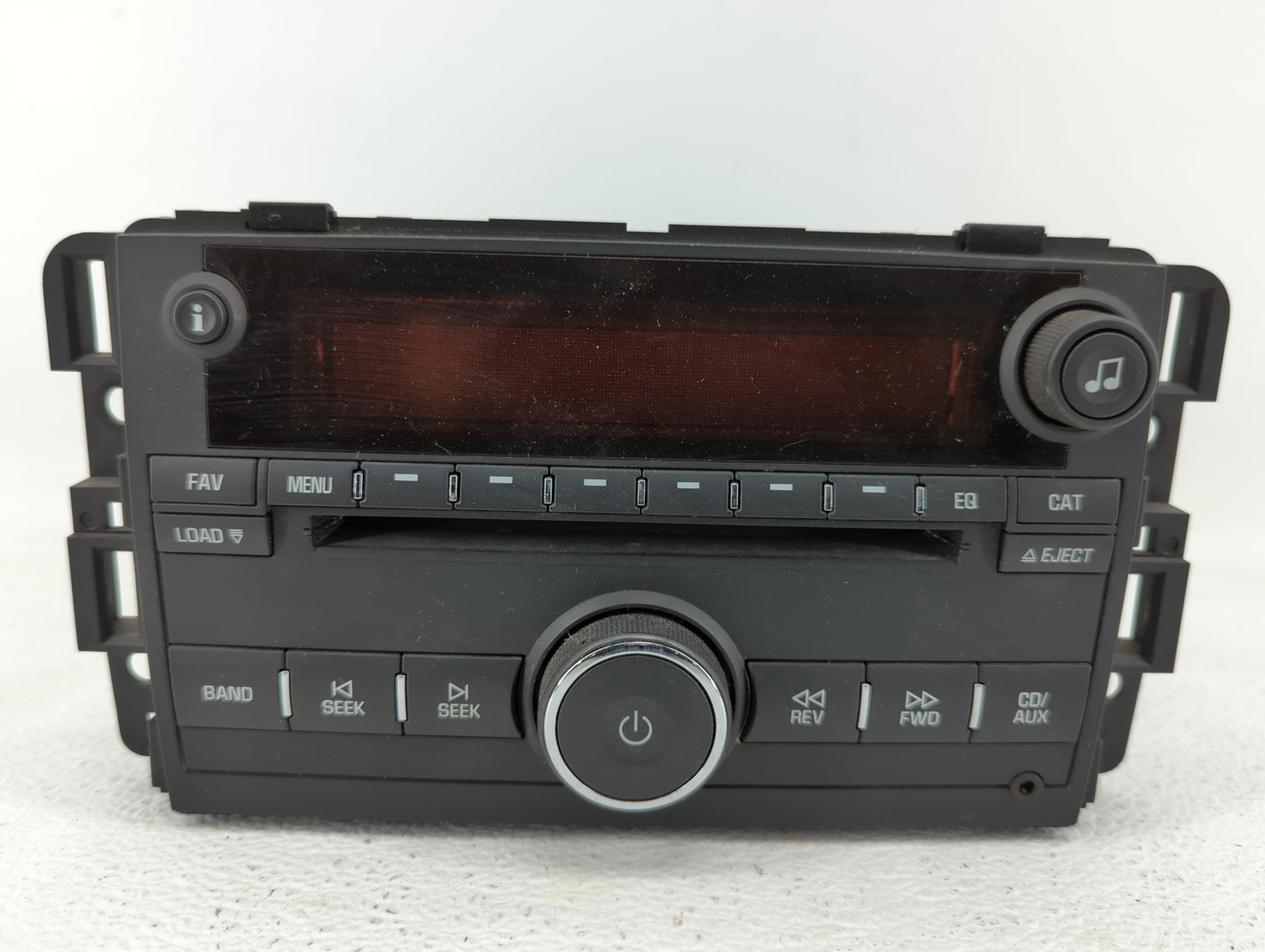 2008 Suzuki Vitara Radio AM FM Cd Player Receiver Replacement P/N:25887904 25994586, 25854785 Fits Fits 2007 2009 OEM Used A