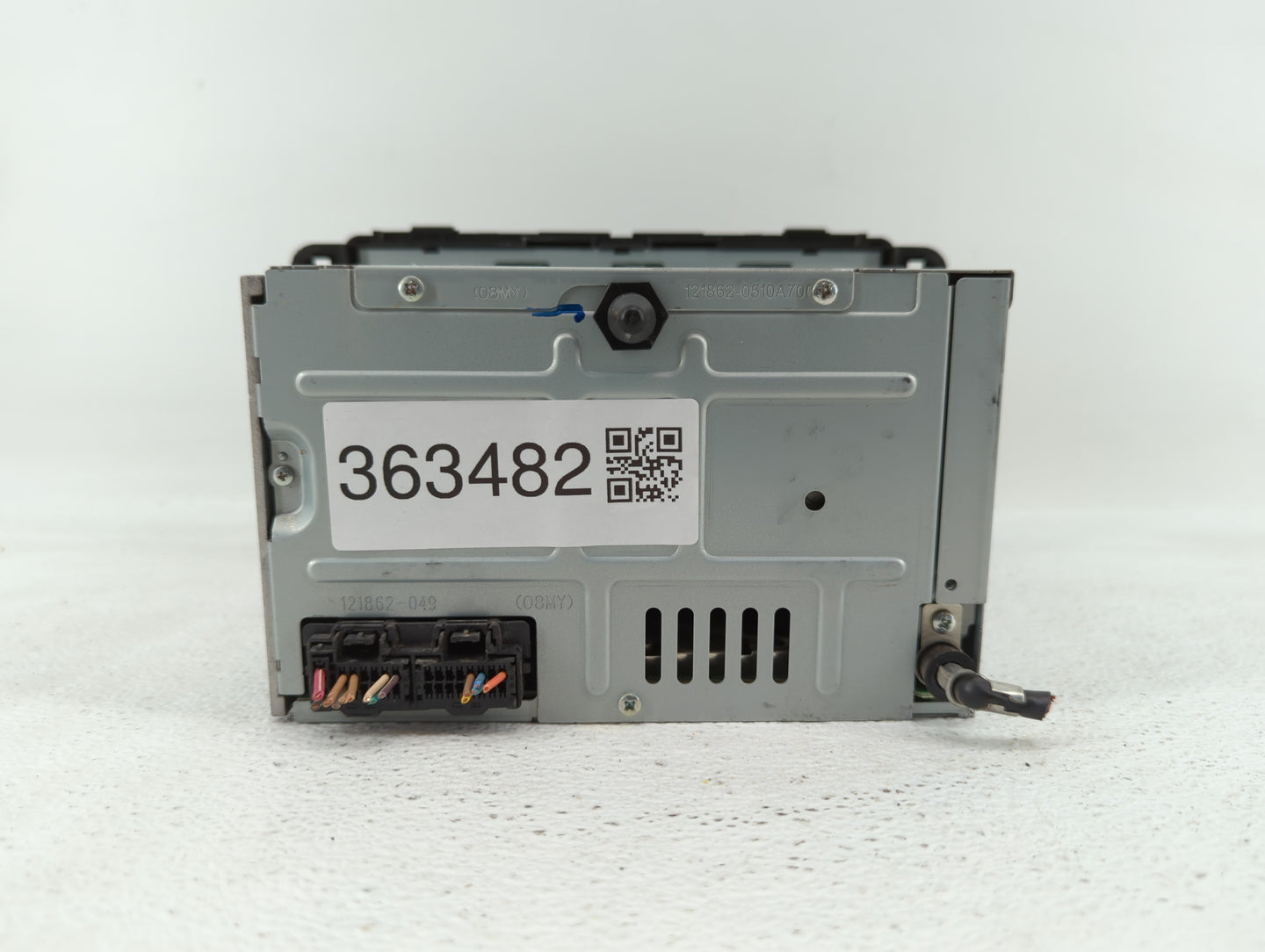 2008 Suzuki Vitara Radio AM FM Cd Player Receiver Replacement P/N:25887904 25994586, 25854785 Fits Fits 2007 2009 OEM Used A