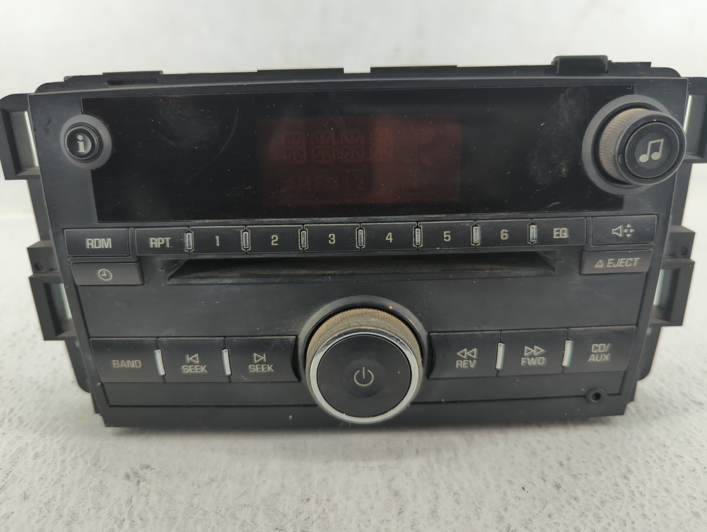 2008 Suzuki Vitara Radio AM FM Cd Player Receiver Replacement P/N:25891681 Fits Fits 2007 2009 OEM Used Auto Parts - Oemused