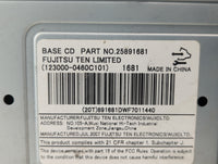 Suzuki Vitara Am Fm Cd Player Radio Receiver 572921 - Oemusedautoparts1.com