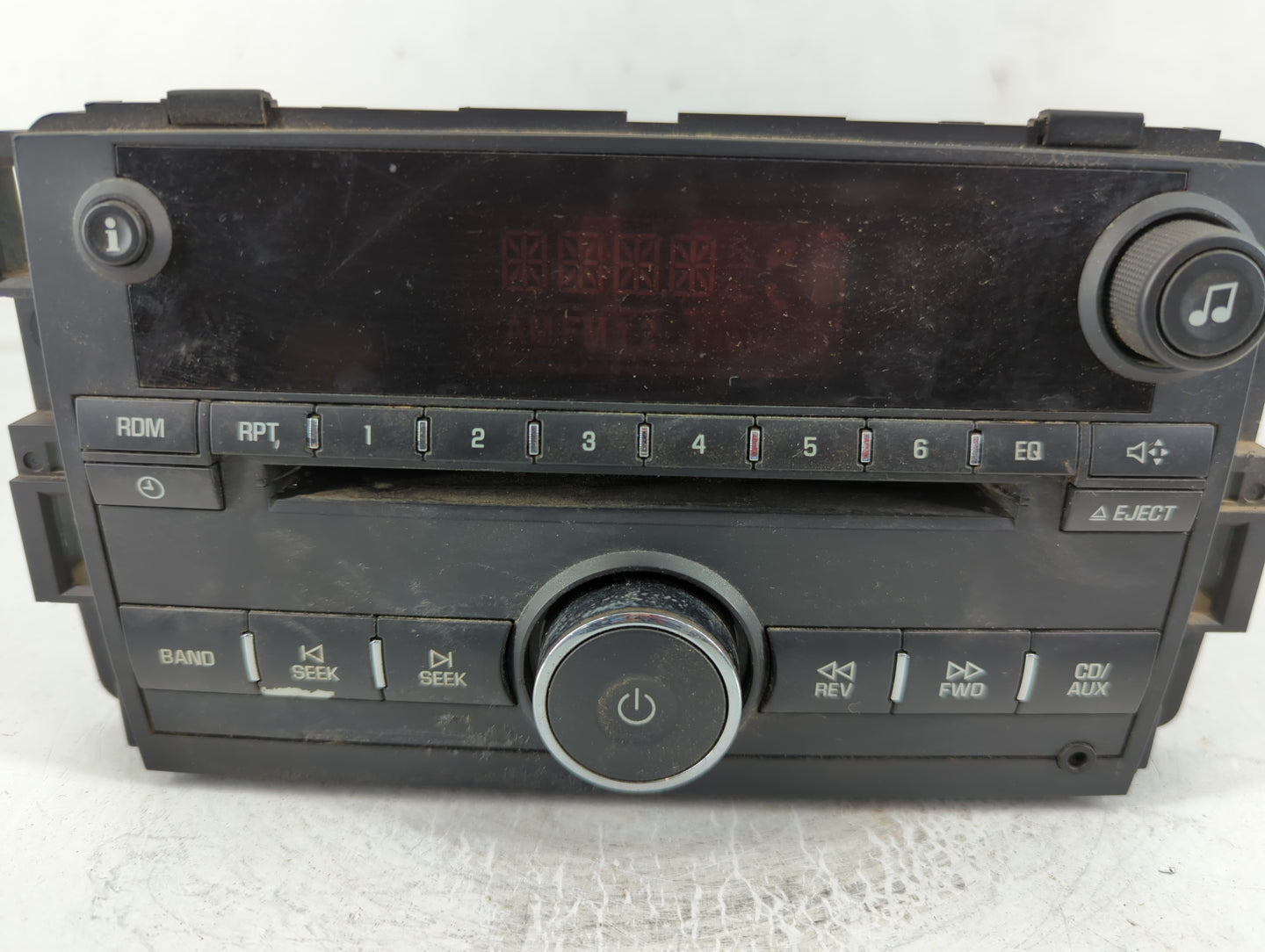 2008 Suzuki Vitara Radio AM FM Cd Player Receiver Replacement P/N:25956999 Fits Fits 2007 2009 OEM Used Auto Parts - Oemused