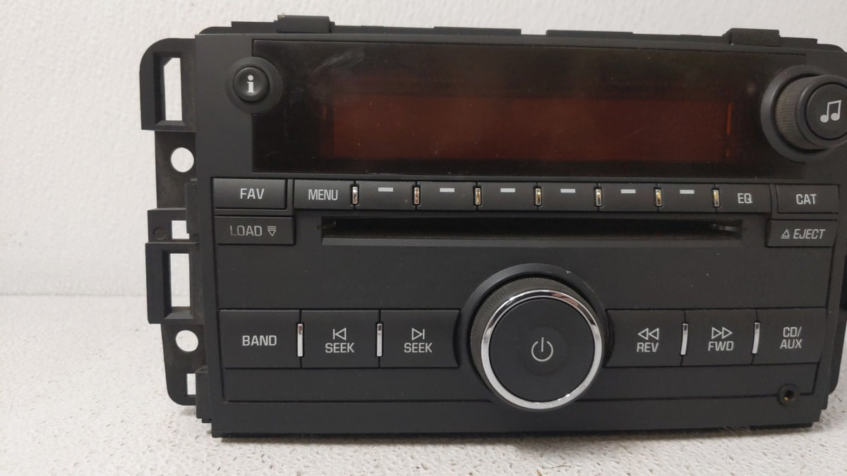 2007-2009 Suzuki Xl-7 Am Fm Cd Player Radio Receiver 144698 - Oemusedautoparts1.com