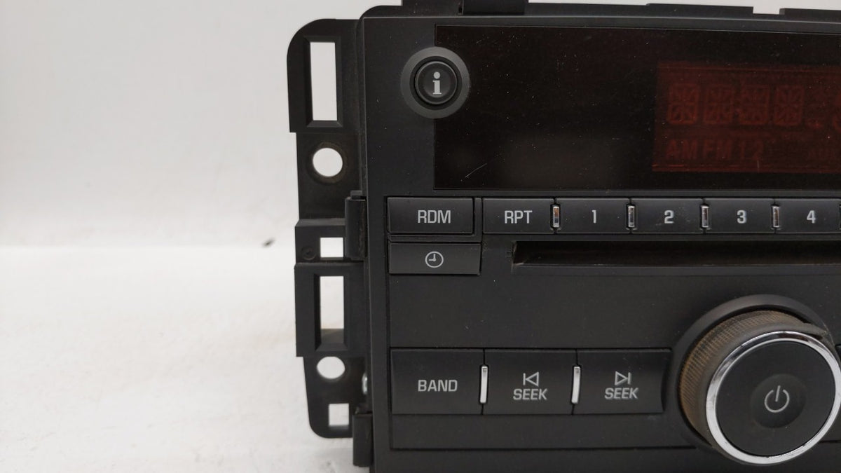 2007-2009 Suzuki Xl-7 Am Fm Cd Player Radio Receiver 214106 - Oemusedautoparts1.com