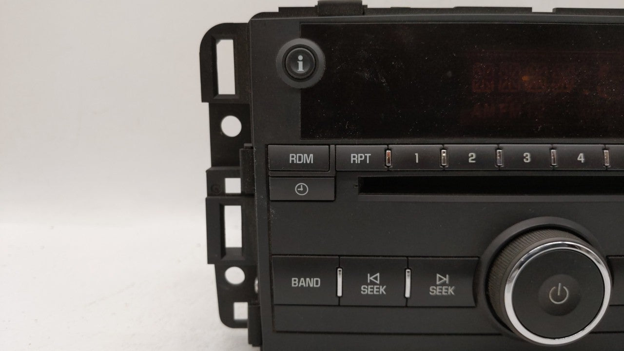 2007-2009 Suzuki Xl-7 Radio AM FM Cd Player Receiver Replacement P/N:25920407 25887904 Fits Fits 2007 2008 2009 OEM Used Aut