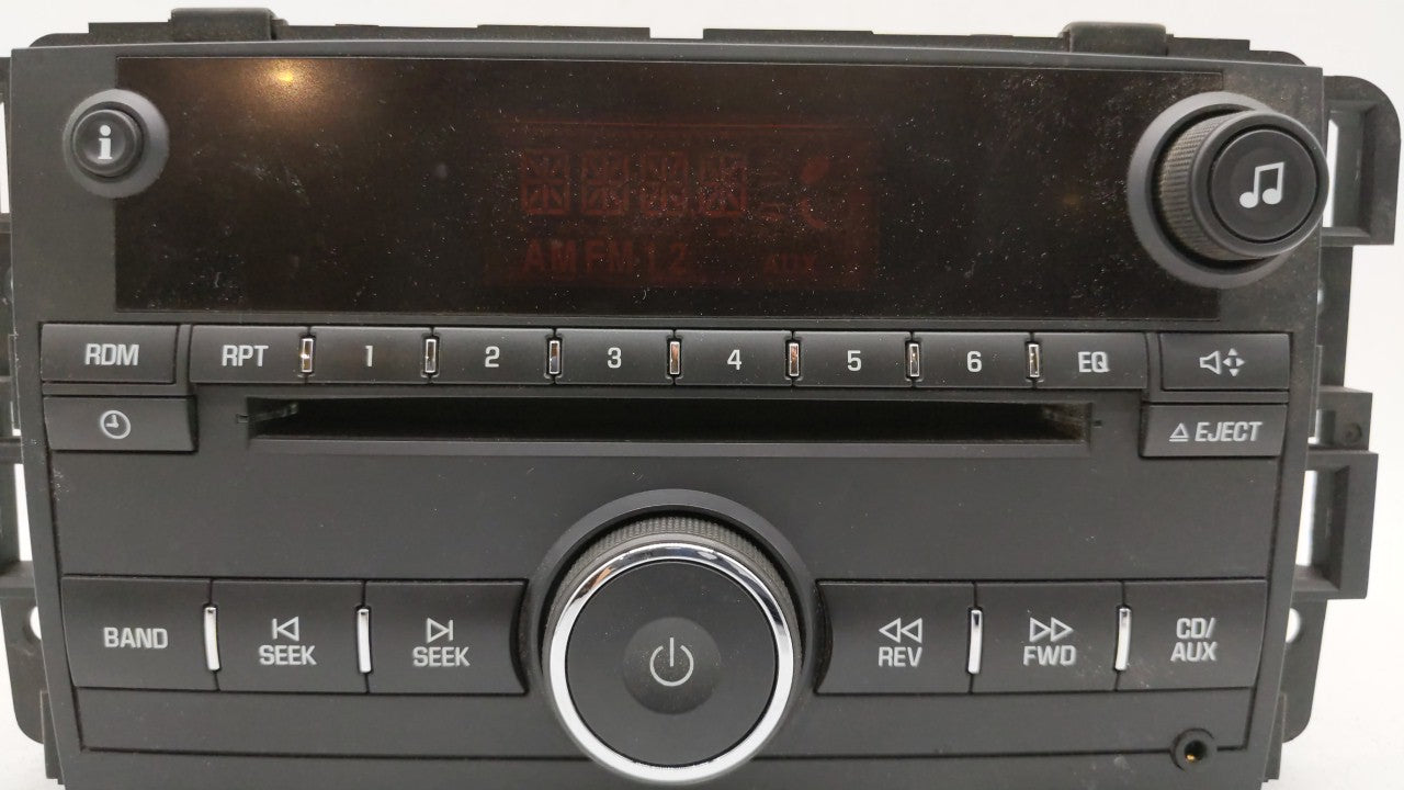 2007-2009 Suzuki Xl-7 Radio AM FM Cd Player Receiver Replacement P/N:25920407 25887904 Fits Fits 2007 2008 2009 OEM Used Aut