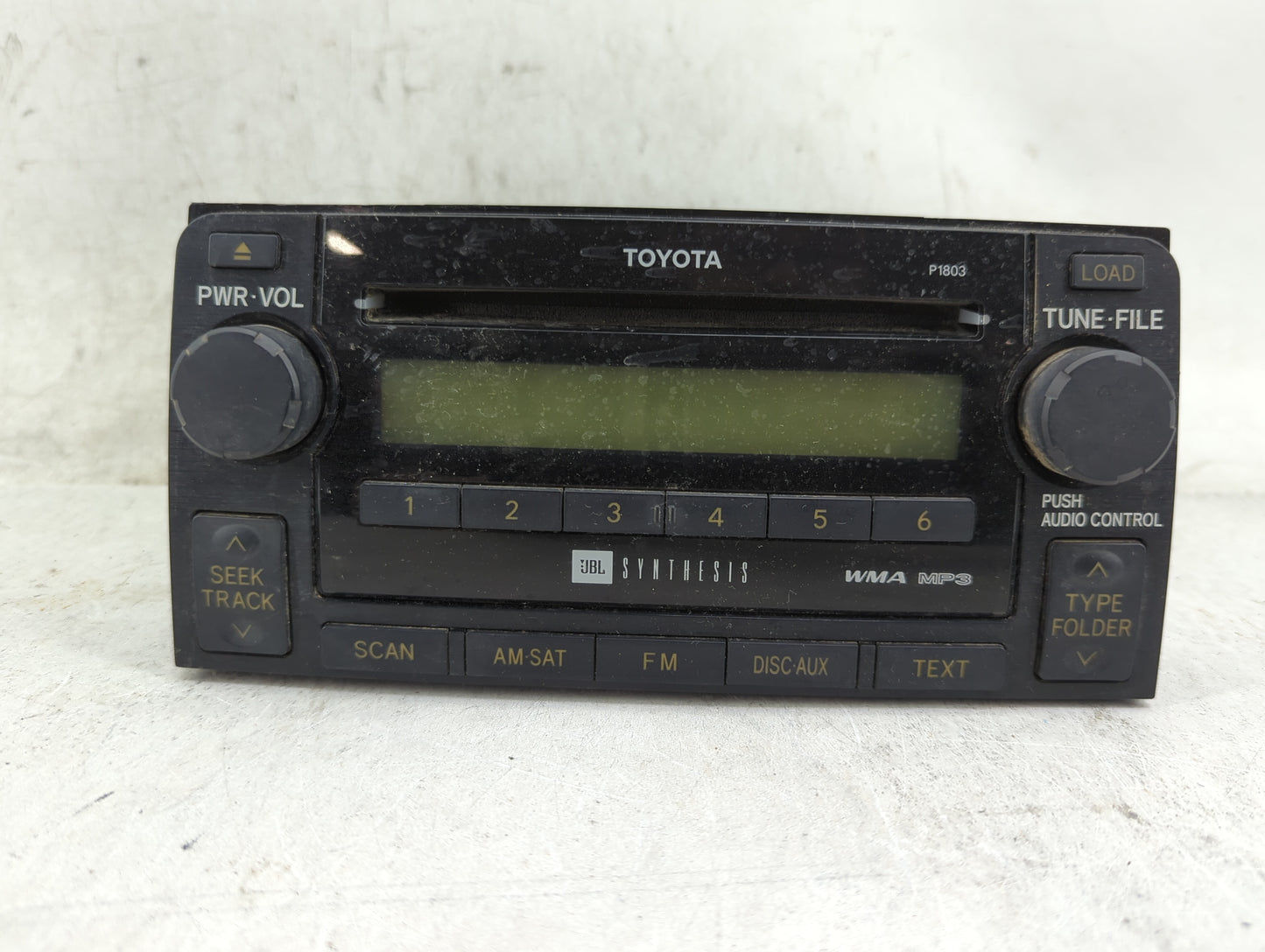 2006-2009 Toyota 4runner Radio AM FM Cd Player Receiver Replacement P/N:86120-35340 DEX-MG8157ZT-02 Fits Fits 2006 2007 2008