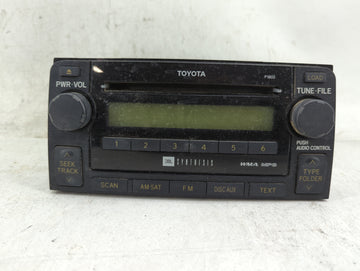 2006-2009 Toyota 4runner Radio AM FM Cd Player Receiver Replacement P/N:86120-35340 DEX-MG8157ZT-02 Fits Fits 2006 2007 2008 2009 OEM Used Auto Parts