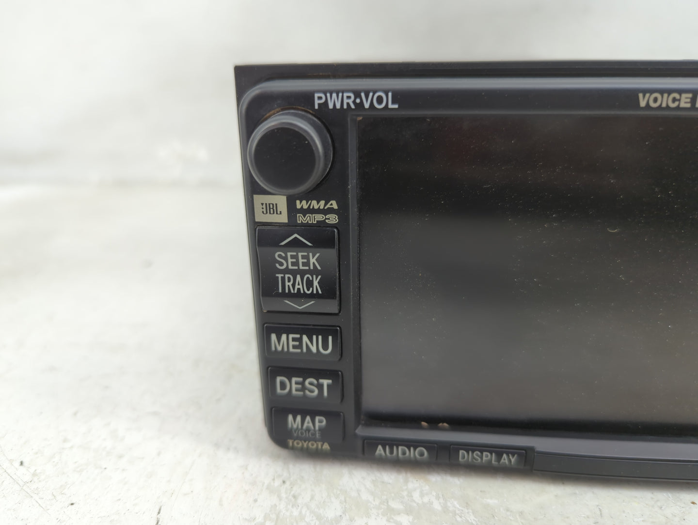 2006-2009 Toyota 4runner Radio Display Info Screen Oem - Oemusedautoparts1.com