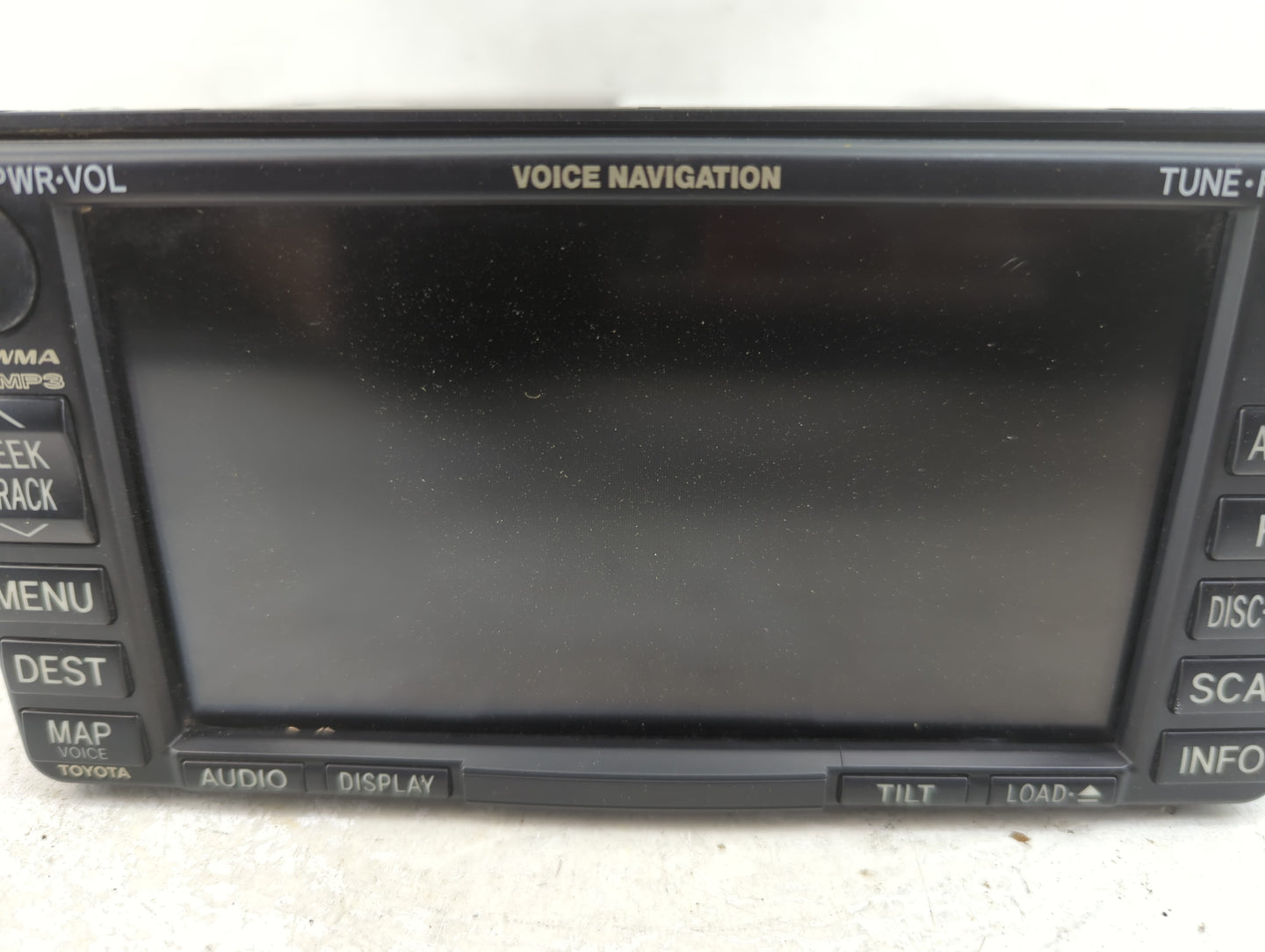 2006-2009 Toyota 4runner Radio Display Info Screen Oem - Oemusedautoparts1.com