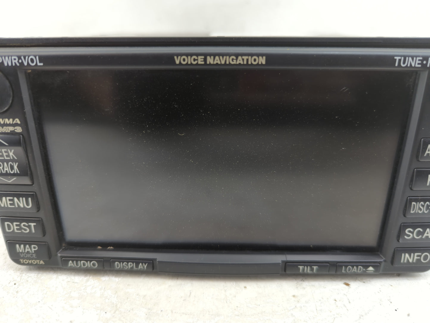 2006-2009 Toyota 4runner Radio Display Info Screen Oem - Oemusedautoparts1.com