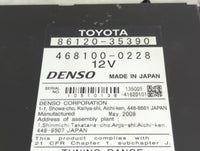 2006-2009 Toyota 4runner Radio Display Info Screen Oem - Oemusedautoparts1.com