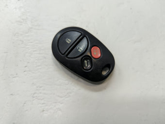 compare product Toyota Avalon Keyless Entry Remote Fob GQ43VT20T 4 buttons