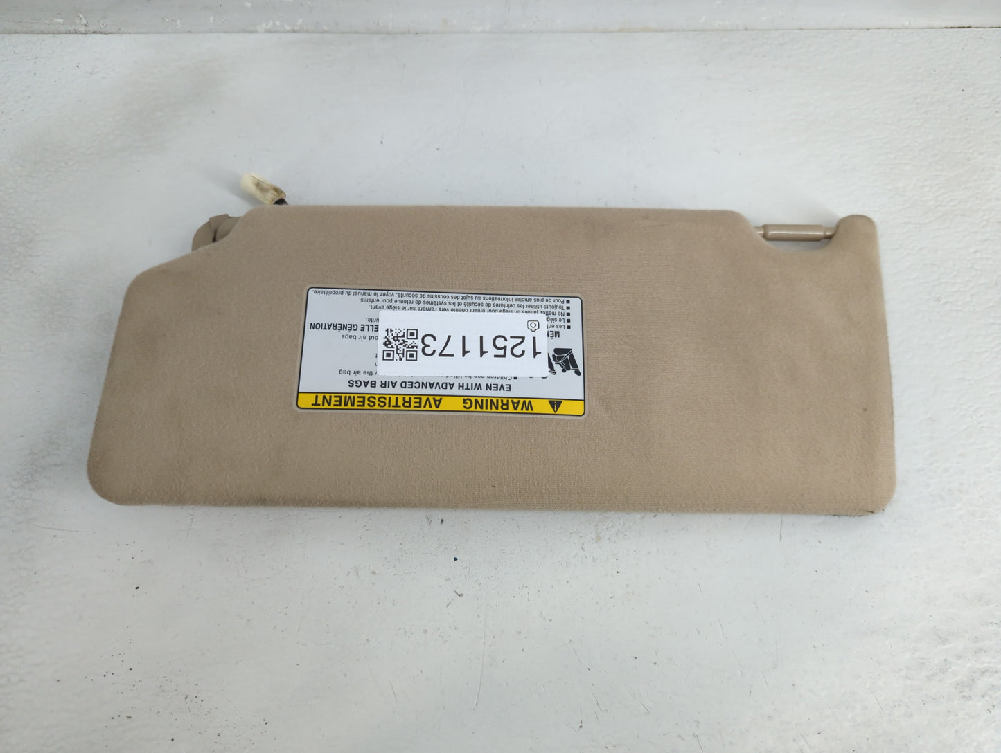 2005-2012 Toyota Avalon Sun Visor Shade Replacement Passenger Right Mirror Fits Fits 2005 2006 2007 2008 2009 2010 2011 2012